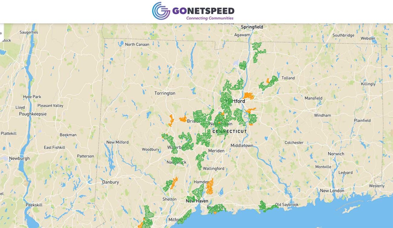Gonetspeed Coverage Map